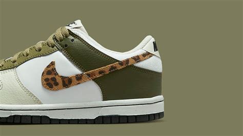 nike olive dunks low|Nike Dunk Low olive leopard.